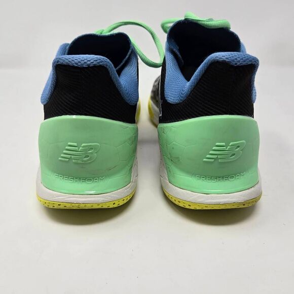 NEW BALANCE FRESH FOAM LAV V2 BLACK HERITAGE BLUE SAMPLE TENNIS SHOE MENS 10 - Picture 4 of 10